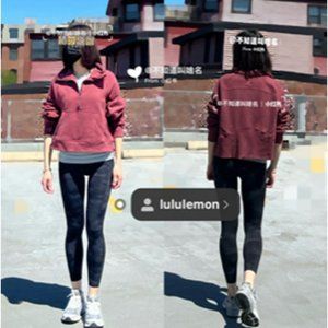 lululemon Fast and Free High-Rise Crop 23" (size2)